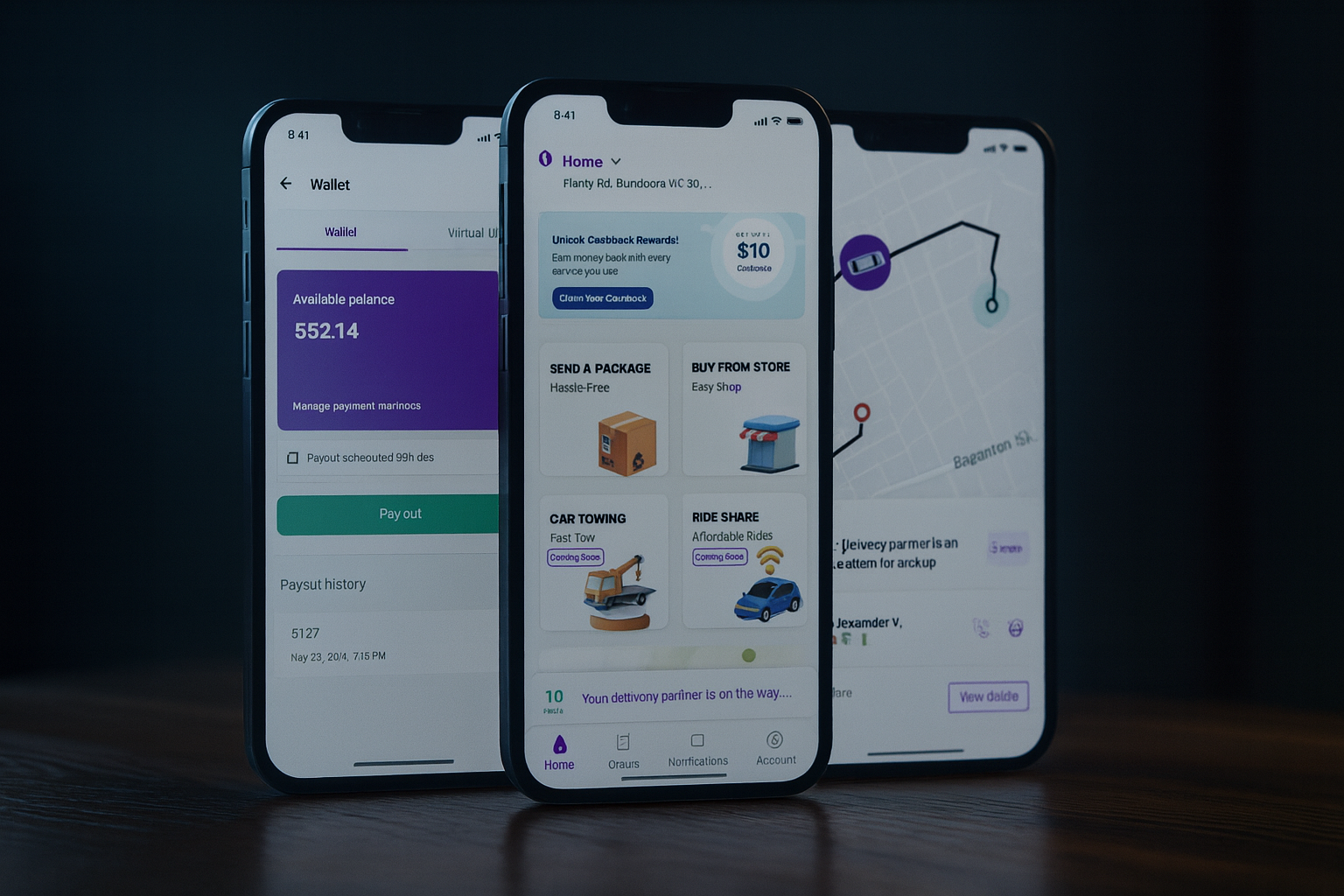 Vamoose Delivery App
